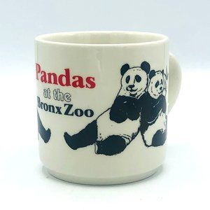 Pandas At The Bronx Zoo Vintage Ceramic Mug